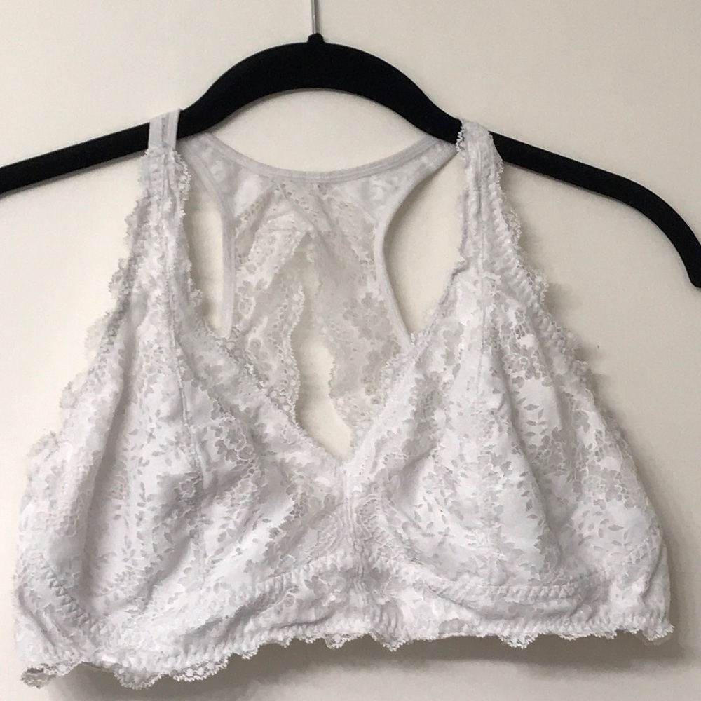 Felina White Lace Bralette
